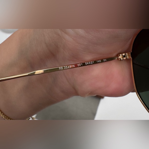 Ray-Ban RB3548N Hexagonal Sunglasses - Picture 7 of 8